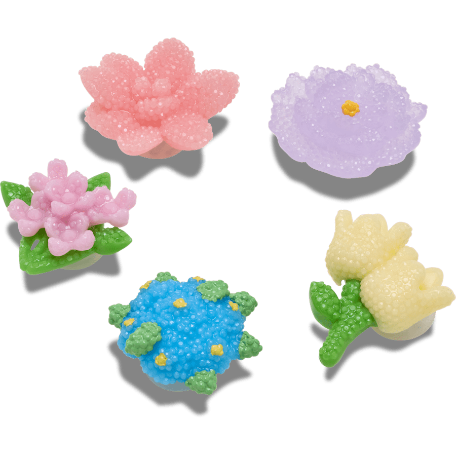 Women / Men Crocs - Beaded Flowers 5 Pack Jibbitz™ charms