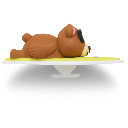 Women / Men Crocs - 3D Surfing Bear Jibbitz™ charms