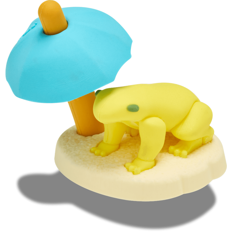 Women / Men Crocs - 3D Chilling Frog Jibbitz™ charms