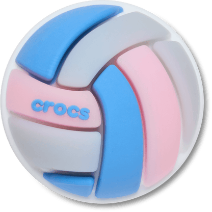 Women / Men Crocs - 3D Pastel Volleyball Jibbitz™ charms