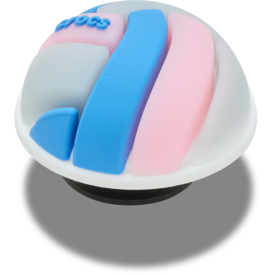 Women / Men Crocs - 3D Pastel Volleyball Jibbitz™ charms