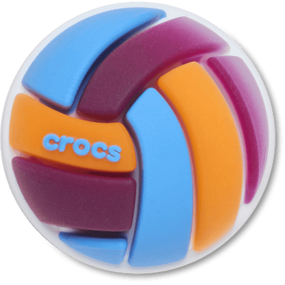 Women / Men Crocs - 3D Pastel Volleyball Jibbitz™ charms