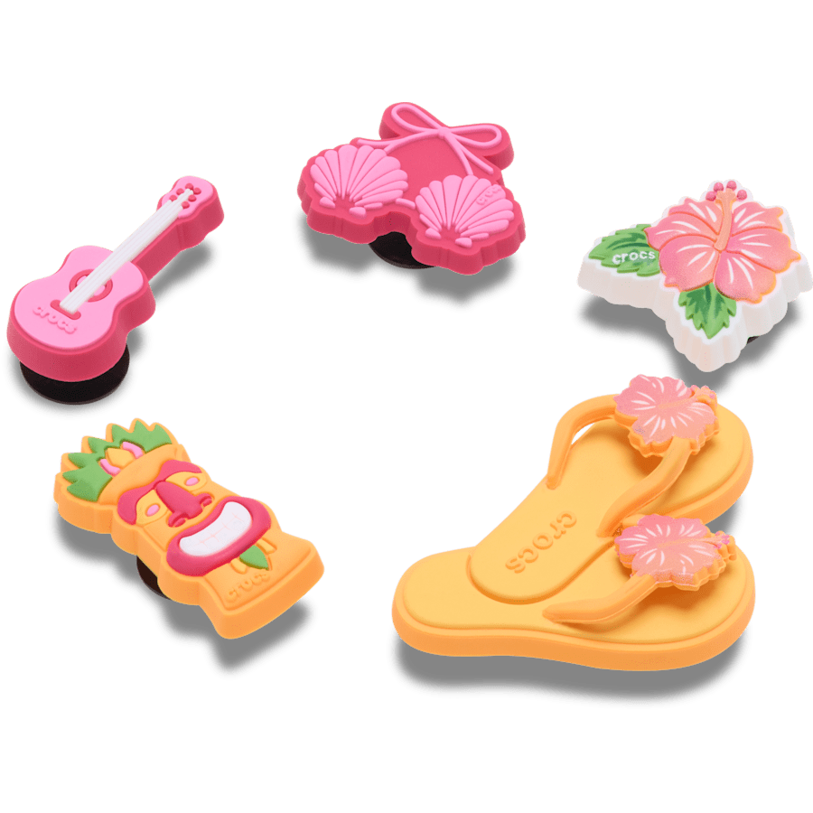 Women / Men Crocs - Tiki Vacation 5 Pack Jibbitz™ charms