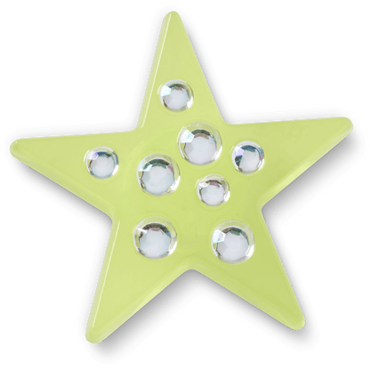 Women / Men Crocs - Green Gem Star Jibbitz™ charms