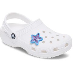 Crocs Purple Sequin Star Jibbitz™ charms Women|Men