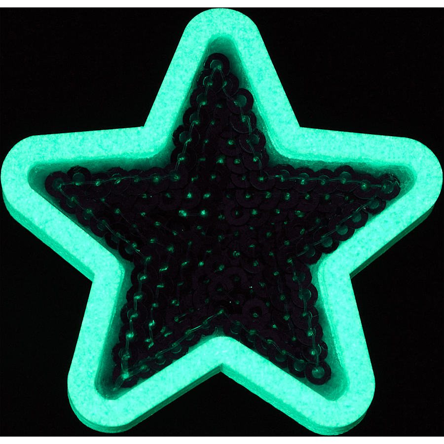 Women / Men Crocs - Purple Sequin Star Jibbitz™ charms