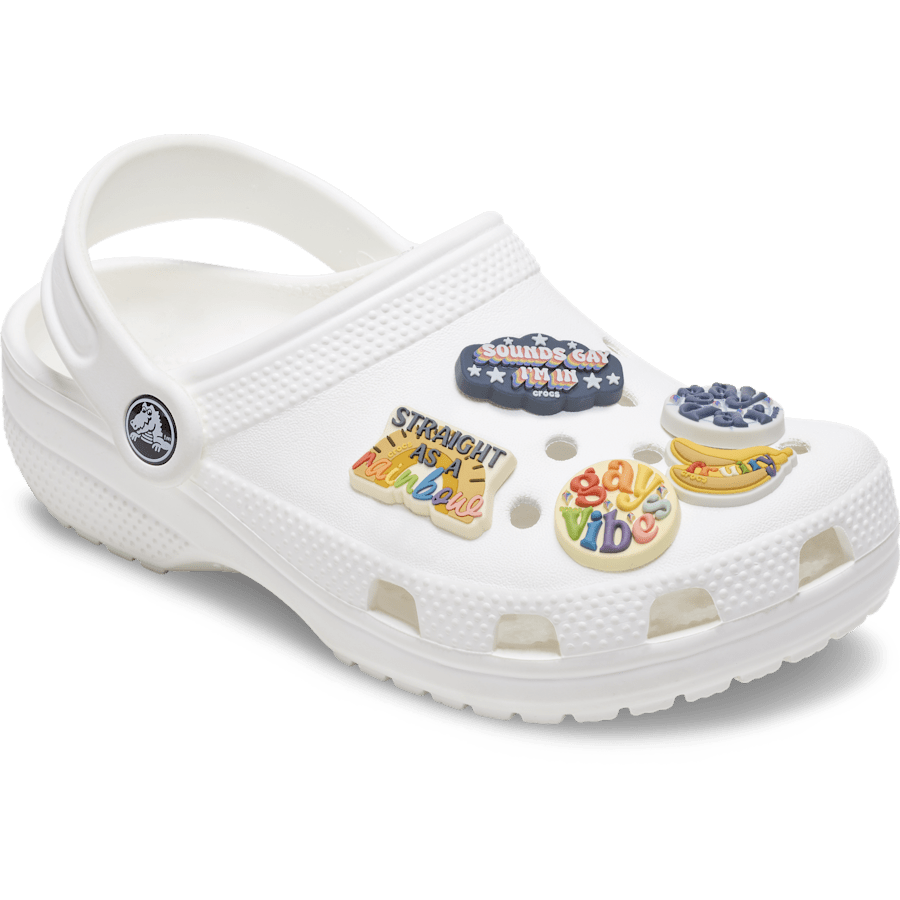 Women / Men Crocs - Irreverent Pride 5 Pack Jibbitz™ charms