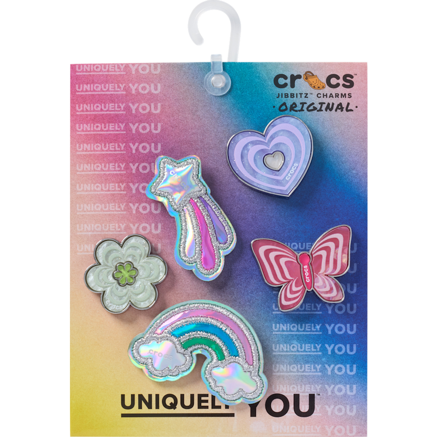Women / Men Crocs - Funky Girly Icons 5 Pack Jibbitz™ charms