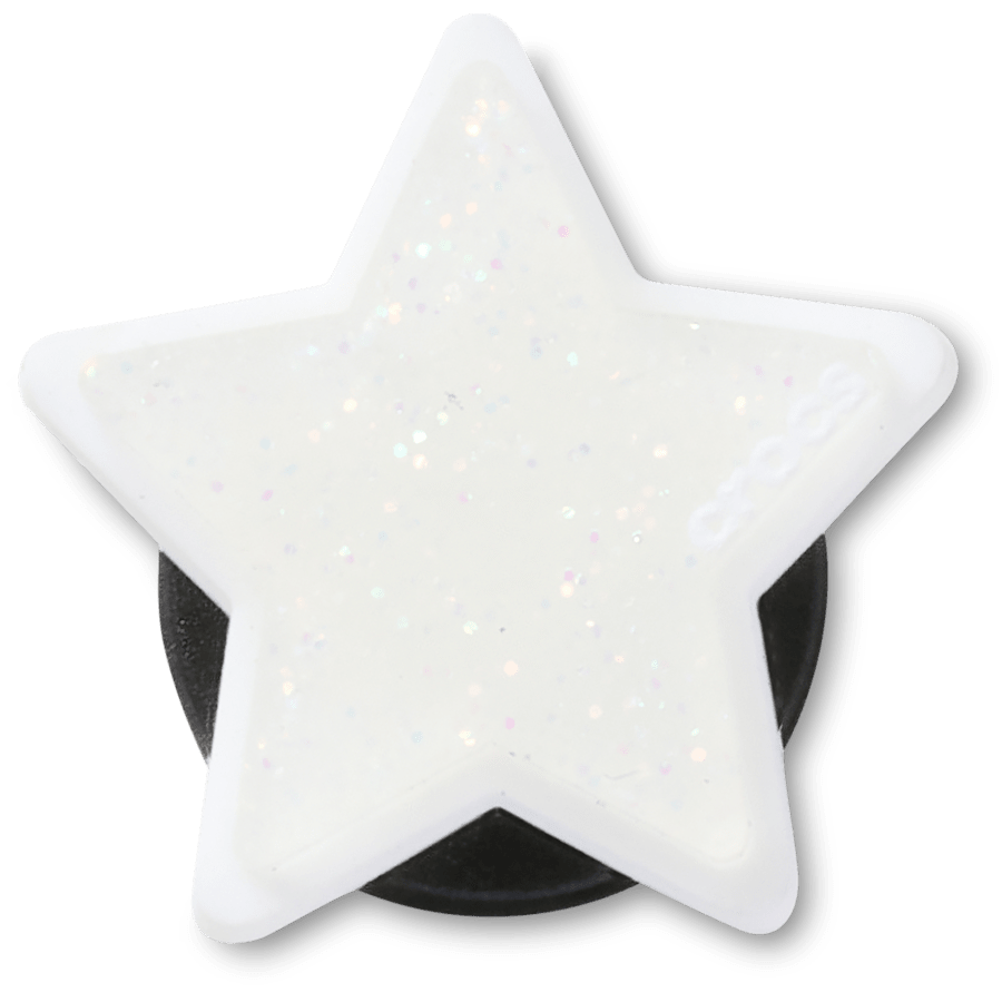 Women / Men Crocs - Silver Bright Star Jibbitz™ charms