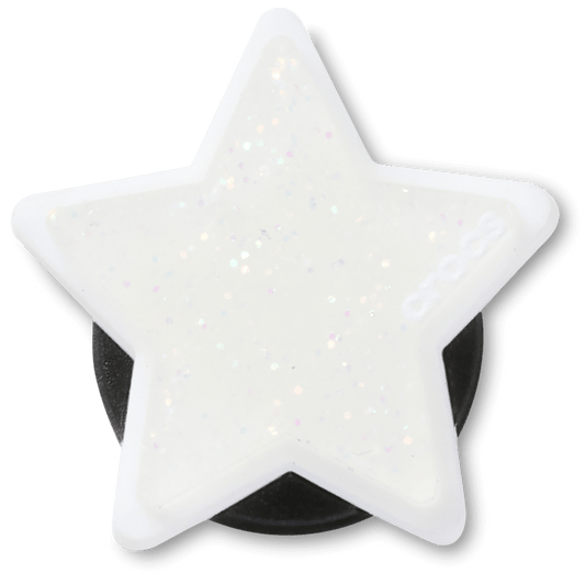 Women / Men Crocs - Silver Bright Star Jibbitz™ charms