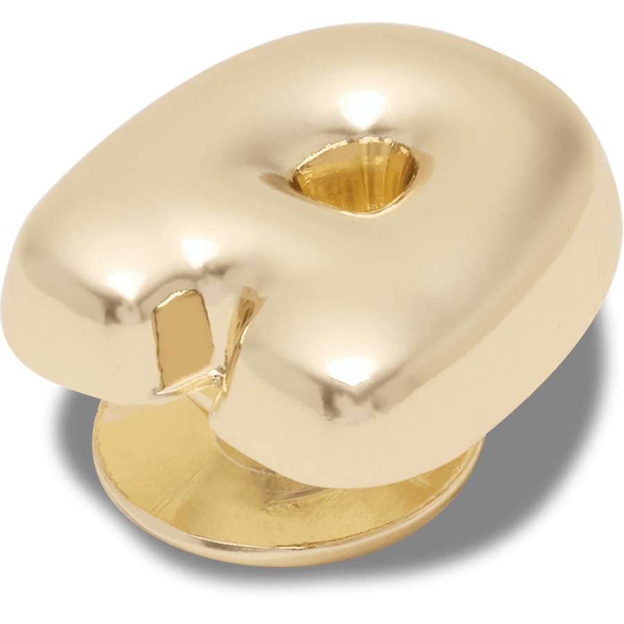 Women / Men Crocs - Gold Bubble Letter A Jibbitz™ charms