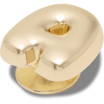 Women / Men Crocs - Gold Bubble Letter A Jibbitz™ charms