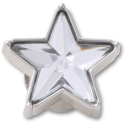Women / Men Crocs - Silver Gem Sparkle Star Jibbitz™ charms