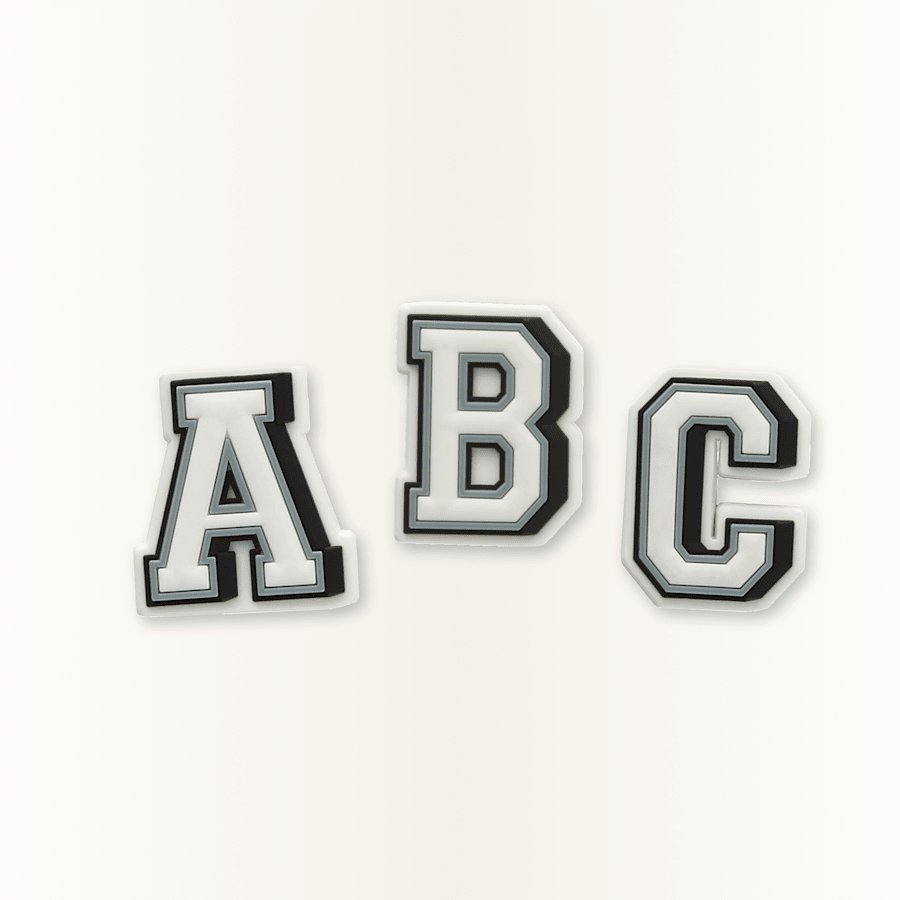 Women / Men Crocs - Letter A-Z Jibbitz Shoe Charm
