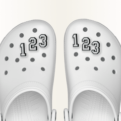 Crocs Number 0-9 Jibbitz Shoe Charm Women|Men|Jibbitz™ Charms