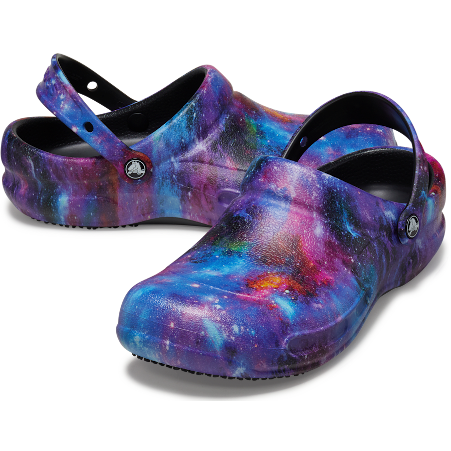 Women / Men Crocs - Bistro Graphic Work Clog