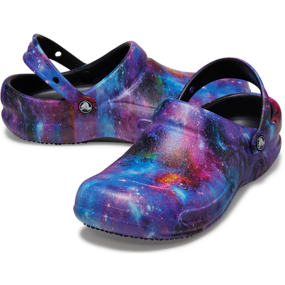Women / Men Crocs - Bistro Graphic Work Clog