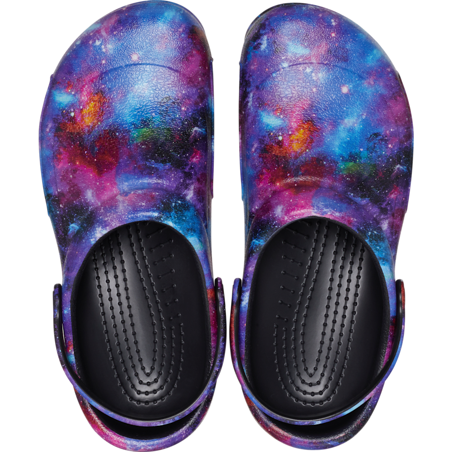 Women / Men Crocs - Bistro Graphic Work Clog