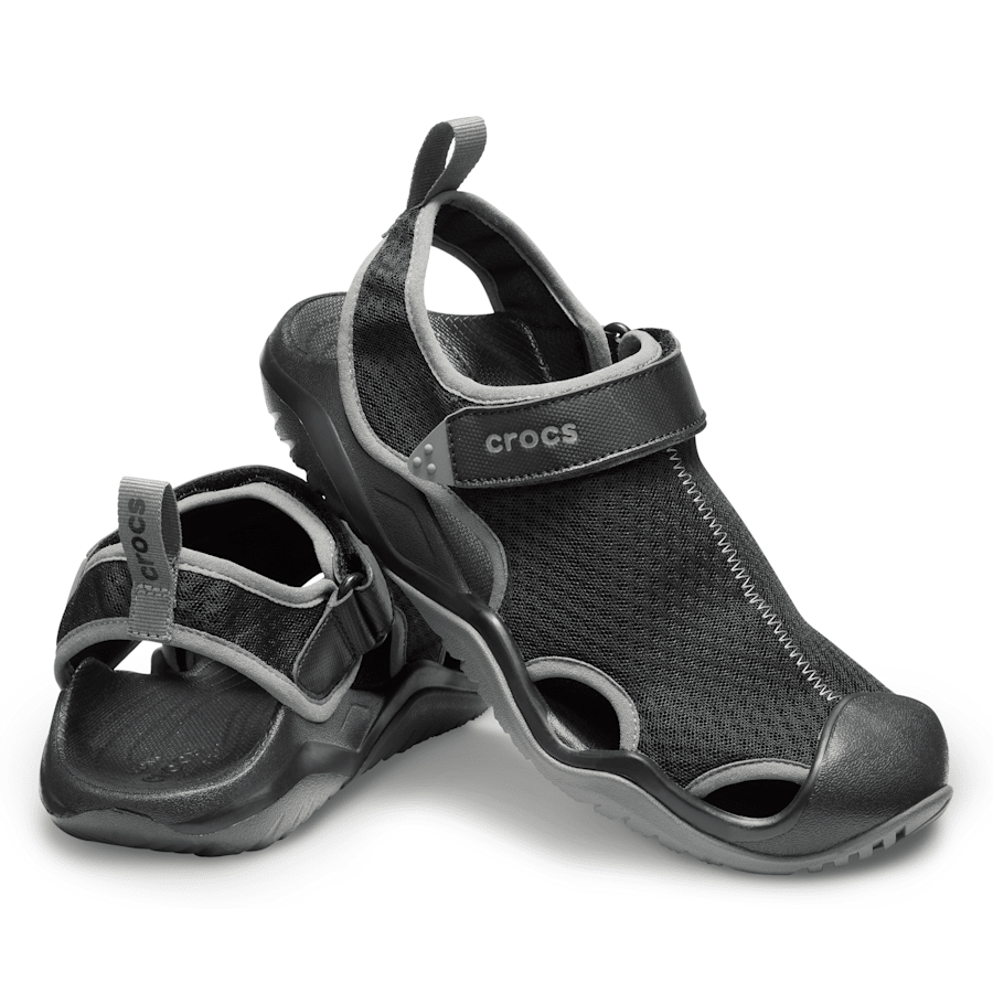 Men Crocs - Men’s Swiftwater™ Mesh Deck Sandal