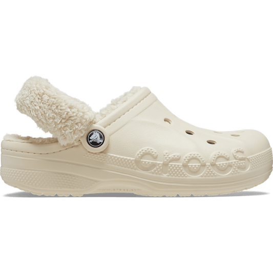Women / Men Crocs - Baya Lined Fuzz-Strap Clog