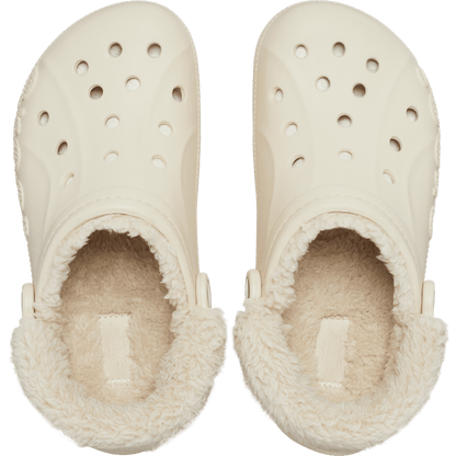 Women / Men Crocs - Baya Lined Fuzz-Strap Clog