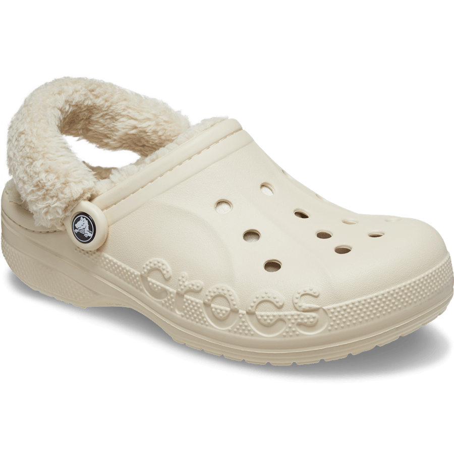 Women / Men Crocs - Baya Lined Fuzz-Strap Clog