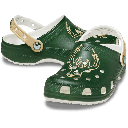 Women / Men Crocs - NBA Milwaukee Bucks Classic Clog