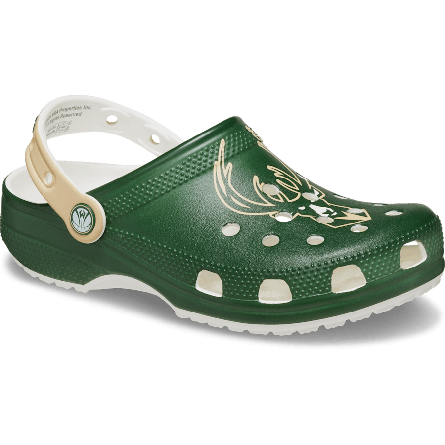 Women / Men Crocs - NBA Milwaukee Bucks Classic Clog