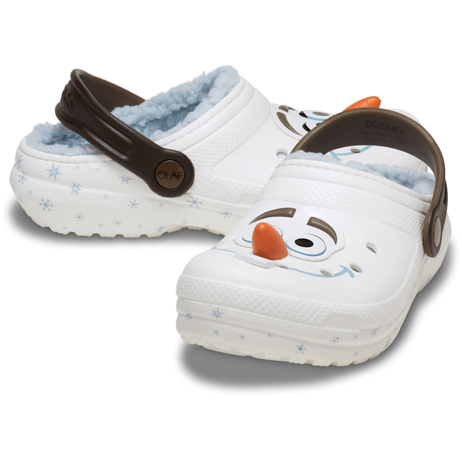 Kids Crocs - Kids' Disney Frozen Olaf Lined Classic Clog