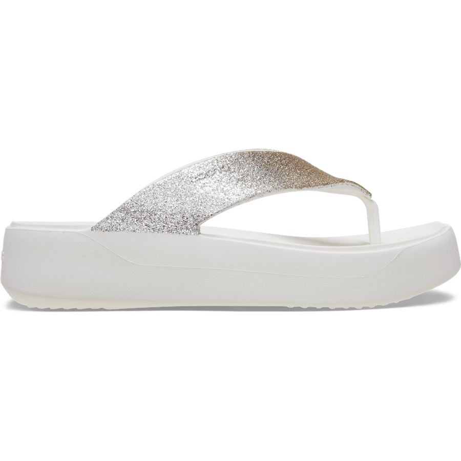 Women Crocs - Getaway Chunky Glitter Platform Flip