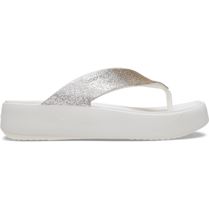 Women Crocs - Getaway Chunky Glitter Platform Flip