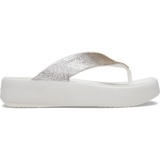 Women Crocs - Getaway Chunky Glitter Platform Flip