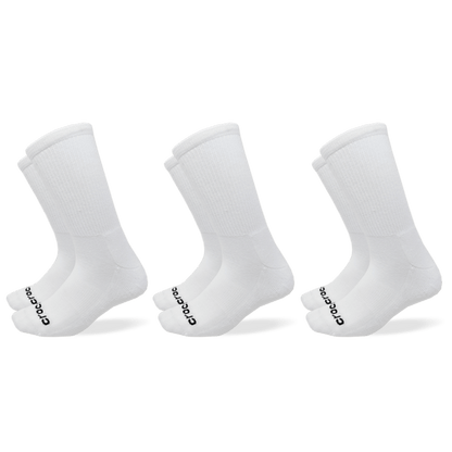 Women / Kids Crocs - CrocsSocks Crew Texture Logo 3PK