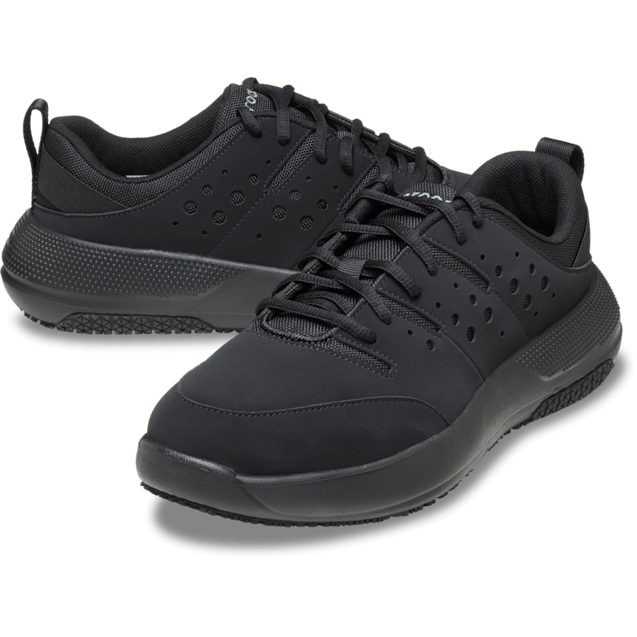 Men Crocs - Men's On the Clock Work Sneaker Wide