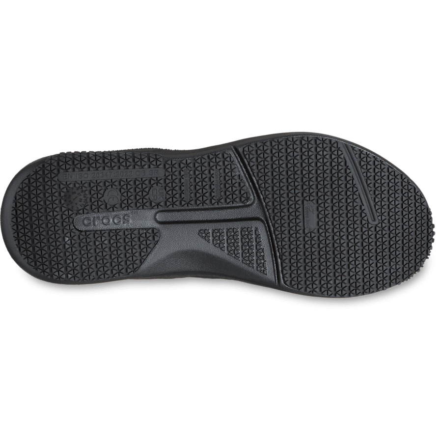 Men Crocs - Men's On the Clock Work Sneaker Wide