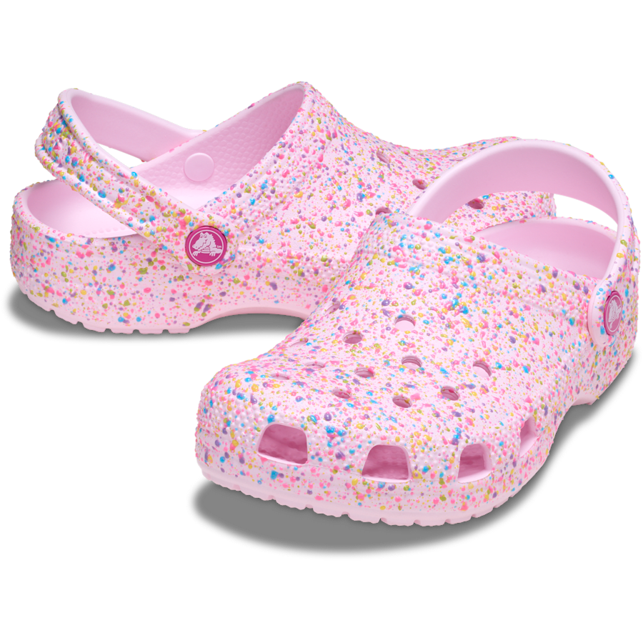 Kids Crocs - Toddler Classic Paint Splatter Clog