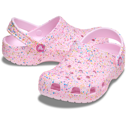 Kids Crocs - Toddler Classic Paint Splatter Clog