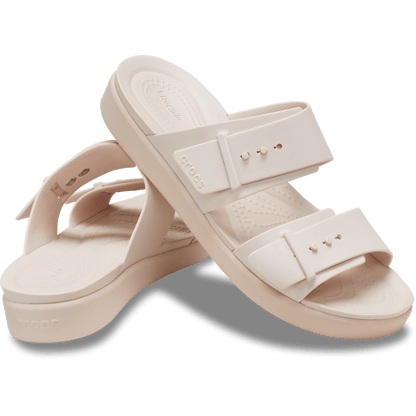 Women Crocs - Brooklyn Buckle Low Low