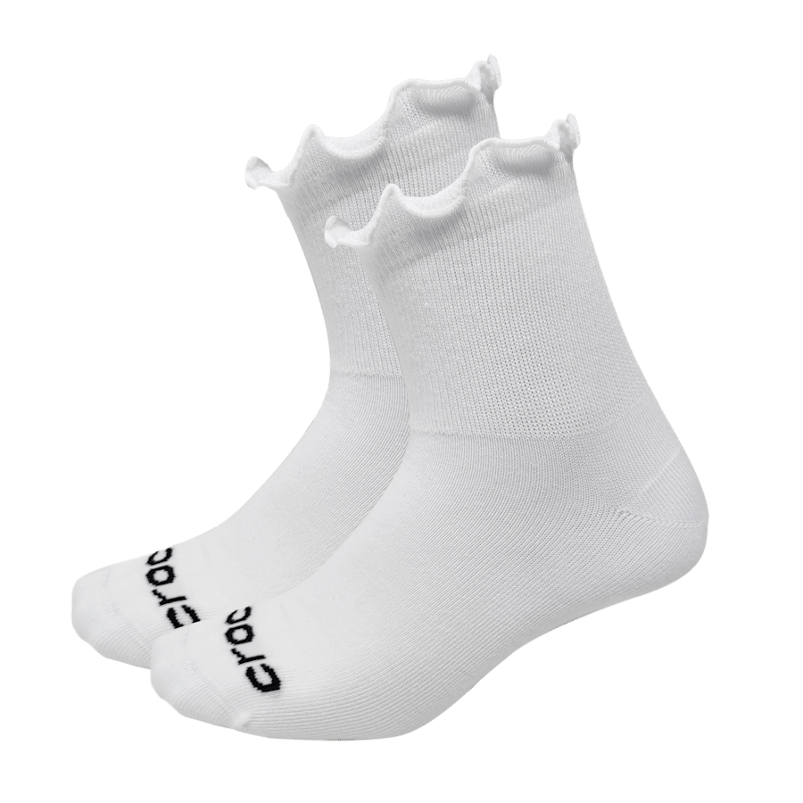 Women / Kids Crocs - CrocsSocks Ruffle Ankle 3 PK