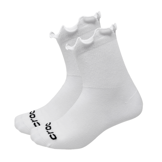 Women / Kids Crocs - CrocsSocks Ruffle Ankle 3 PK