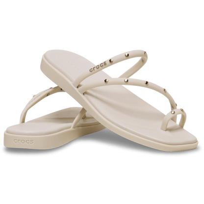 Women Crocs - Miami Studded Toe Loop Sandal
