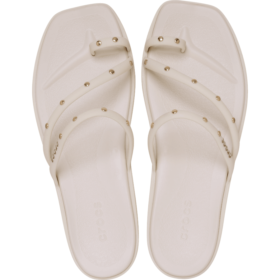 Women Crocs - Miami Studded Toe Loop Sandal