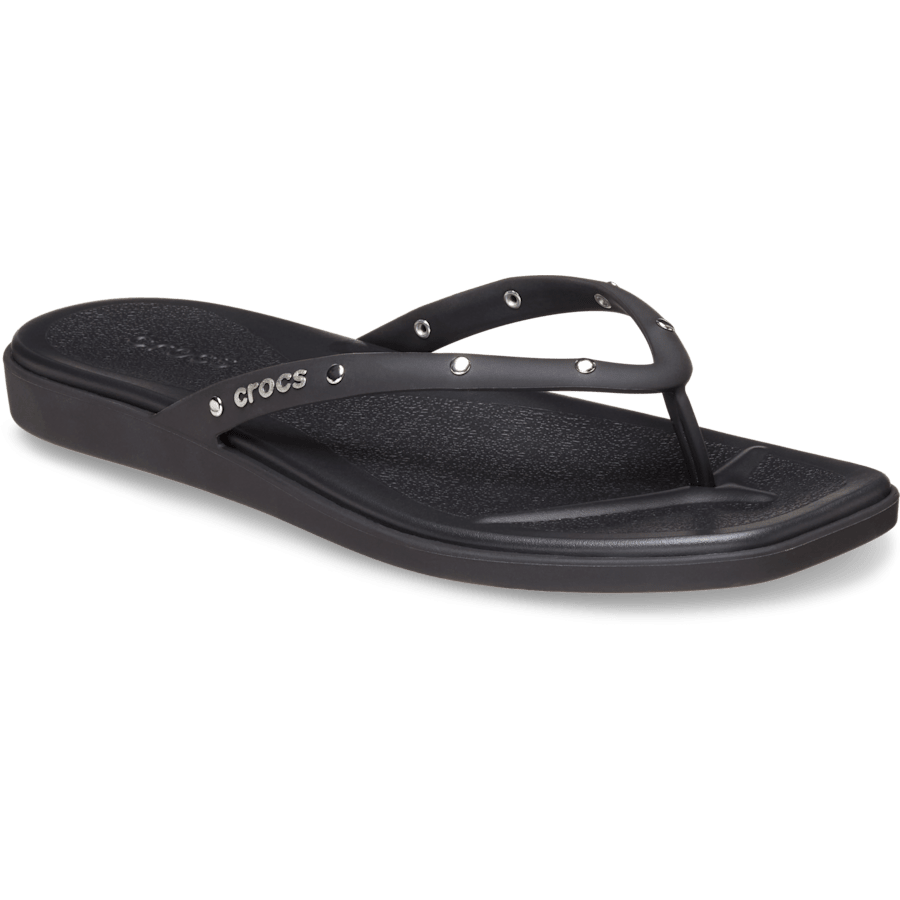 Women Crocs - Miami Studded Flip