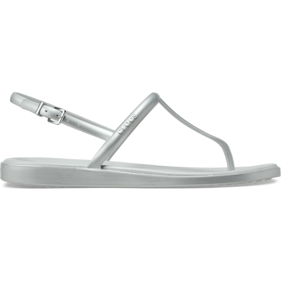 Women Crocs - Miami Metallic Thong Flip