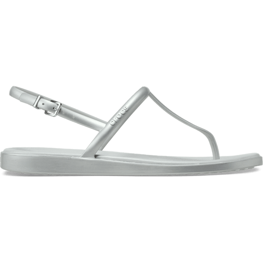 Women Crocs - Miami Metallic Thong Flip