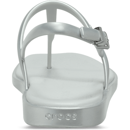 Women Crocs - Miami Metallic Thong Flip