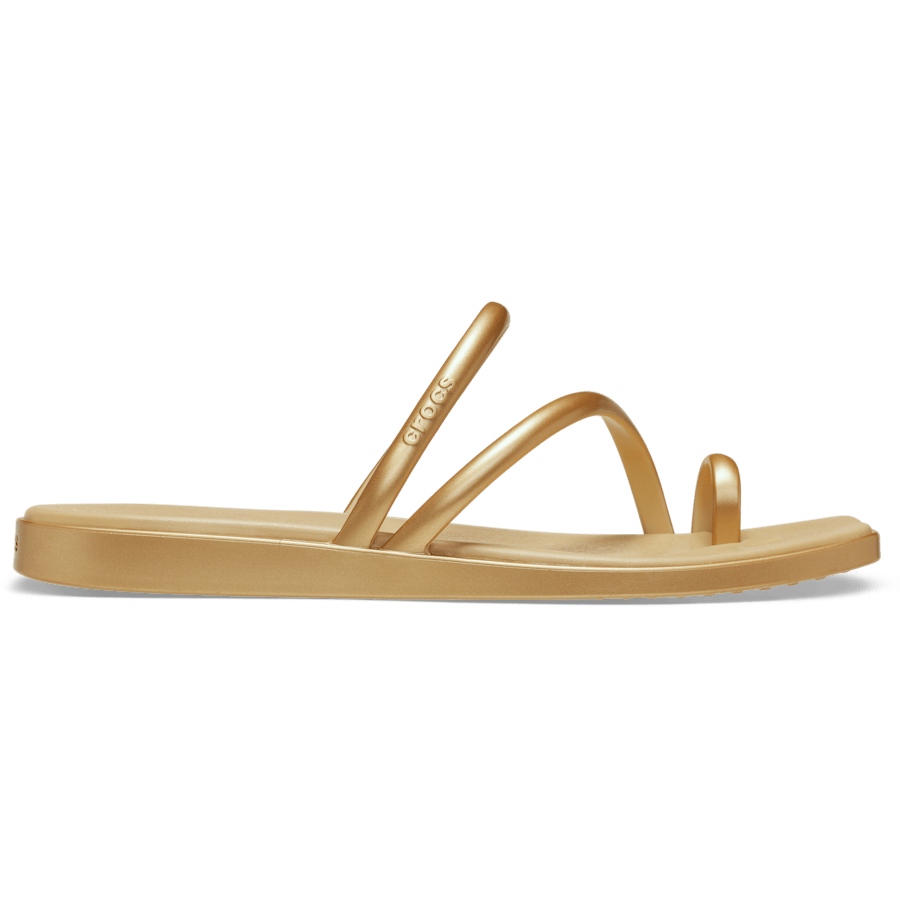 Women Crocs - Women's Miami Metallic Toe Loop Sandal
