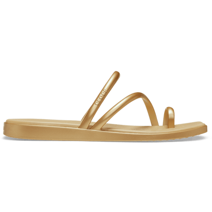 Women Crocs - Women's Miami Metallic Toe Loop Sandal