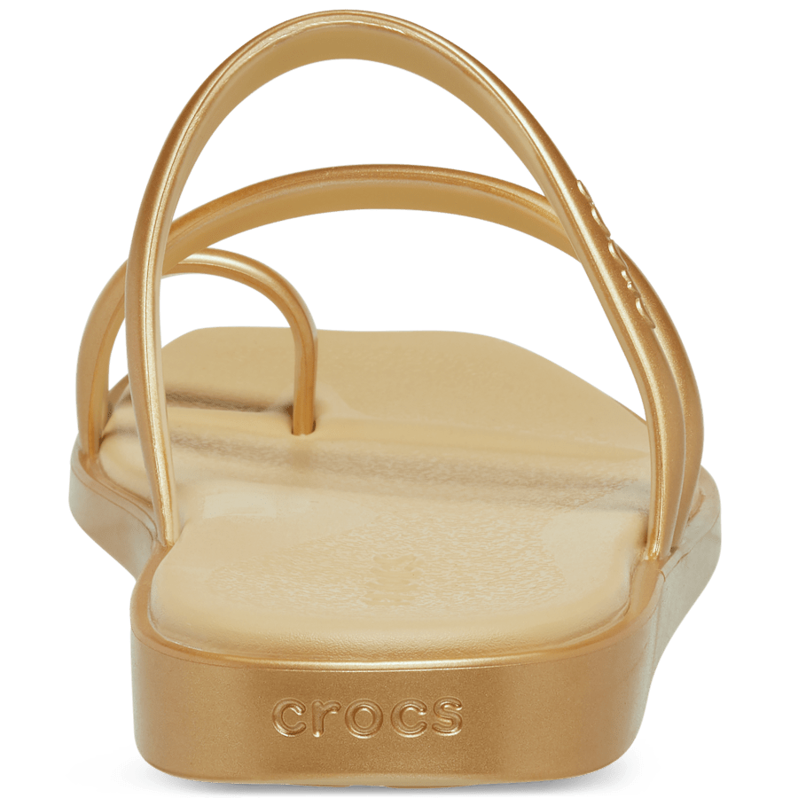 Women Crocs - Women's Miami Metallic Toe Loop Sandal