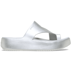 Crocs Getaway Metallic Platform Toe Loop Women